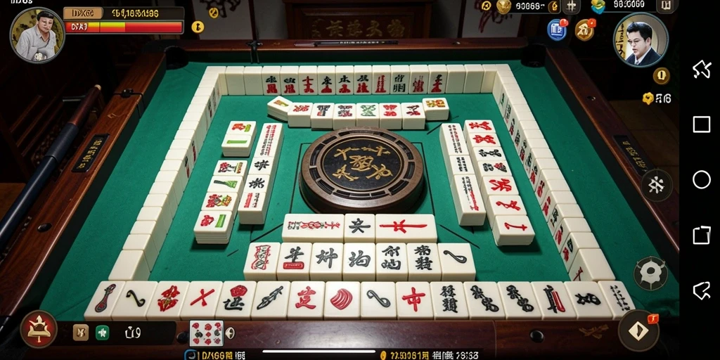 Tampilan gameplay IDX66 dengan tantangan Mahjong yang seru.
