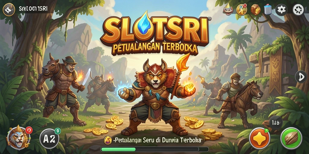 Tampilan gameplay SLOTSRI di dunia terbuka yang menakjubkan.
