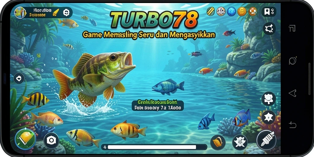 Tangkapan ikan terbesar dalam gameplay TURBO78 yang seru.