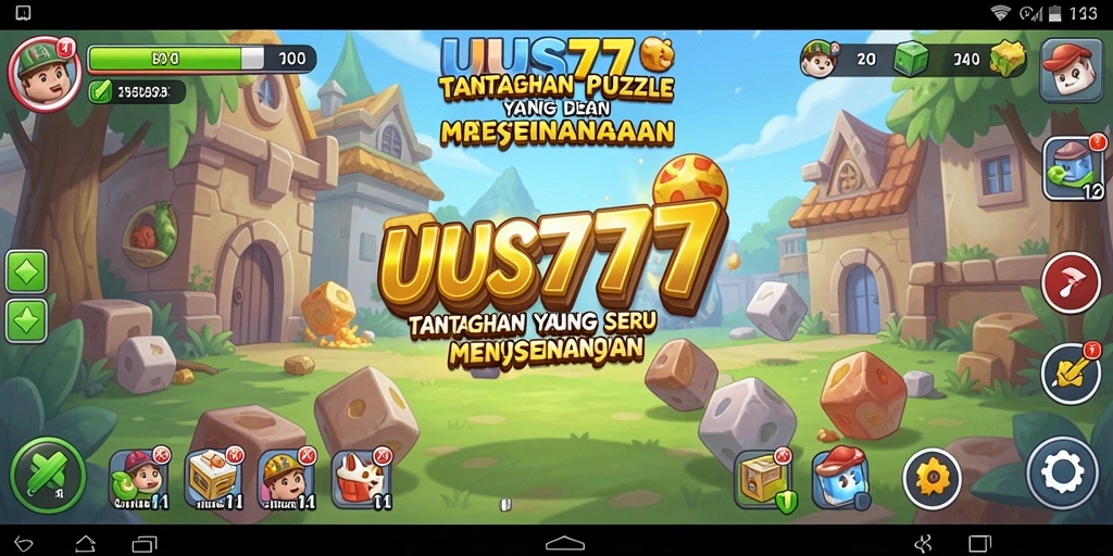 Gameplay seru dengan berbagai puzzle menantang UUS777.